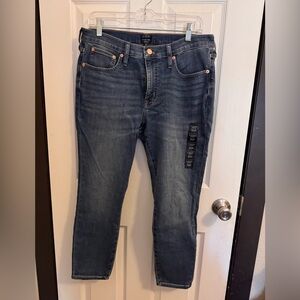 NWT J.Crew Factory Medium Wash Mid Rise Skinny Jeans